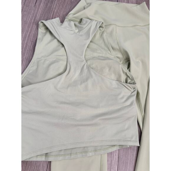 Alo tank and airlift leggings set size large - iced green tea - Picture 11 of 15